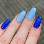 Bindy's Twilight Sky UV Gel and Electric Blue One Step Gel