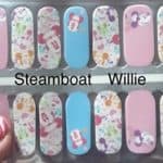 Bindy's Steamboat Willie Nail Polish Wrap