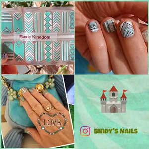 Bindy's Magic Kingdom Nail Polish Wrap