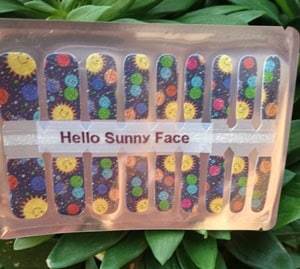 Bindy's Sunny Face Nail Polish Wrap