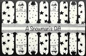 Bindy's A Snowman's Gift Nail Polish Wrap