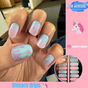 Bindy's Unicorn Drips SC Gel Wrap