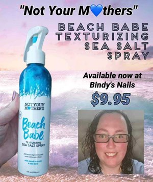 Bindy's Not Your Mothers Beach Babe Texturizing Sea Salt Spray