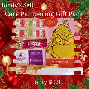 Bindy's Self Caring Pampering Gift Pack Grinch of Christmas